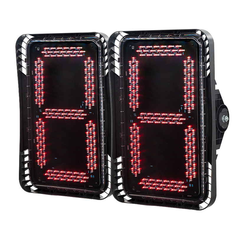 800 × 600mm hẹn giờ ba màu hai vị trí LED Flow Countdown